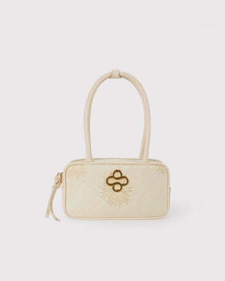 Yellow Firework Brocade Bag