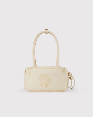 Yellow Firework Brocade Bag