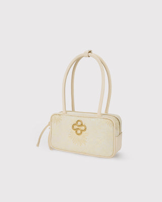 Yellow Firework Brocade Bag