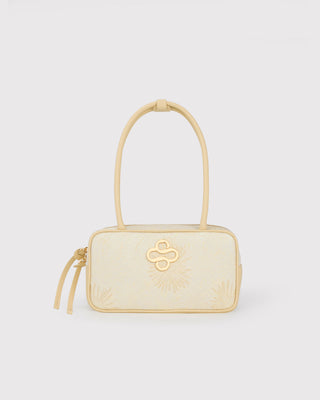 Yellow Firework Brocade Bag