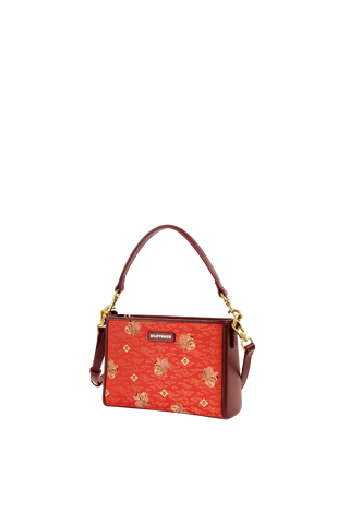 Brocade Leather Bag