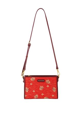 Brocade Leather Bag